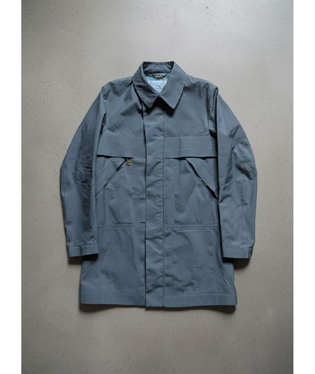 CP COMPANY Серое полиамидовое пальто, фото 10