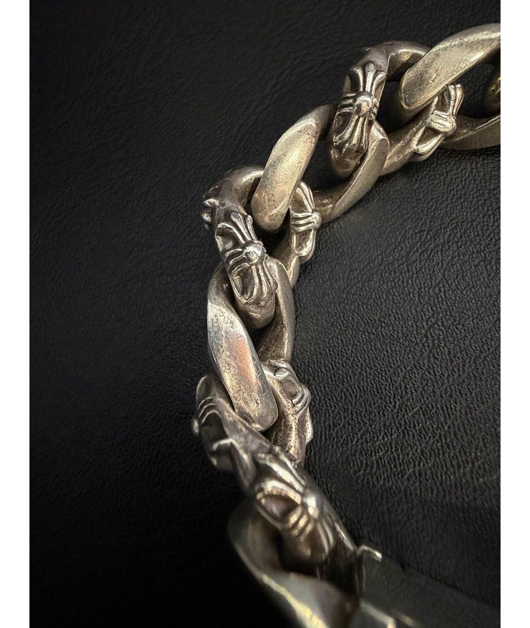 CHROME HEARTS Серебрянный серебряный браслет, фото 4