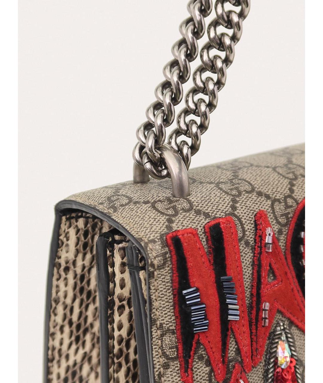 GUCCI Бежевая сумка через плечо, фото 7