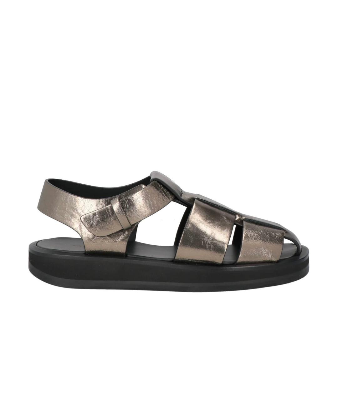 THE ROW Мульти кожаные сандалии, фото 9