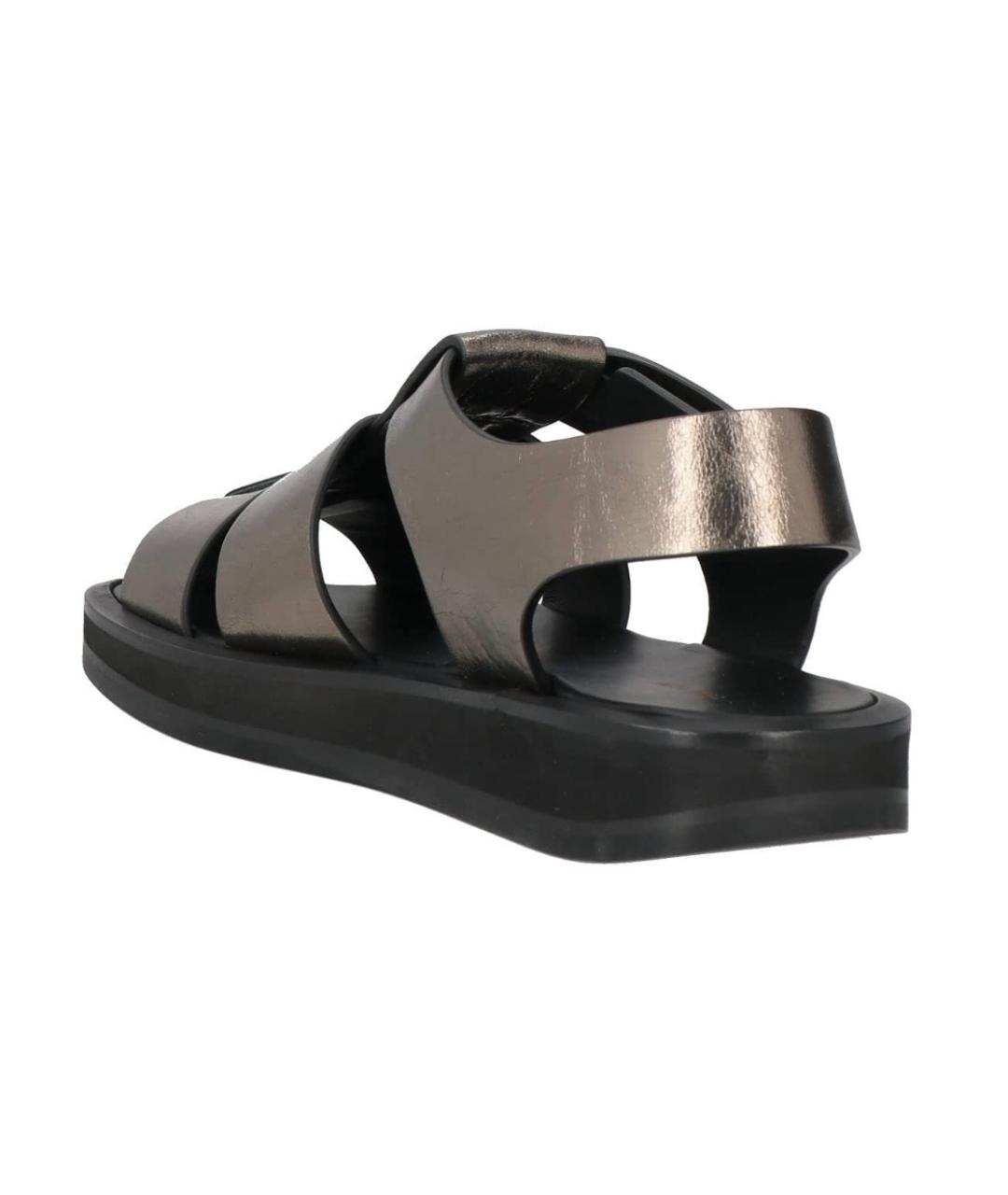 THE ROW Мульти кожаные сандалии, фото 4