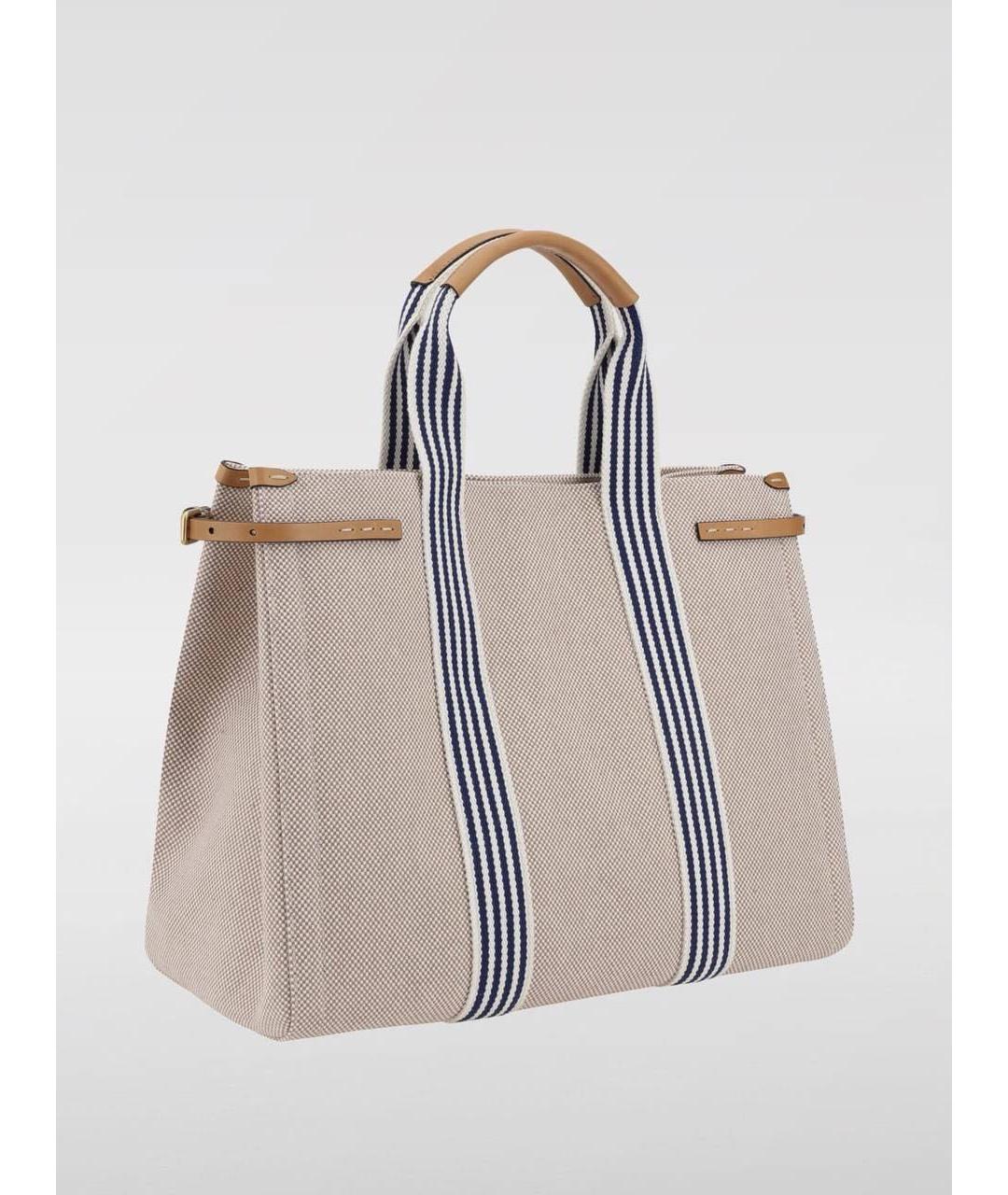 VALENTINO Бежевая сумка тоут, фото 3