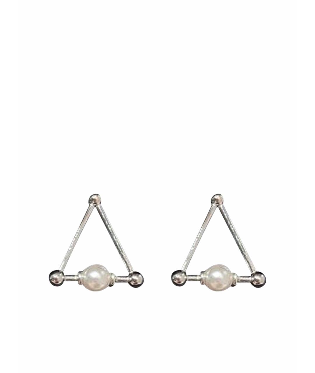 BURBERRY Серебряные серьги, фото 1