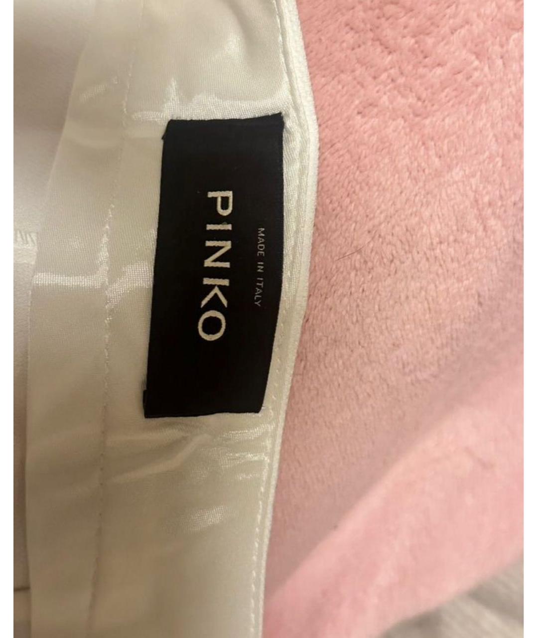 PINKO Белые полиэстеровые кюлоты, фото 3