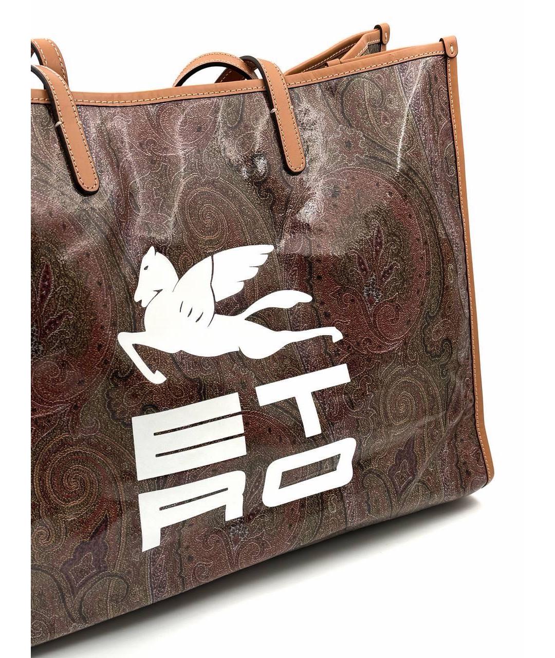 ETRO Коричневая сумка тоут, фото 3