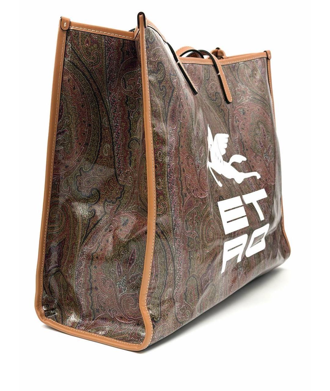 ETRO Коричневая сумка тоут, фото 5