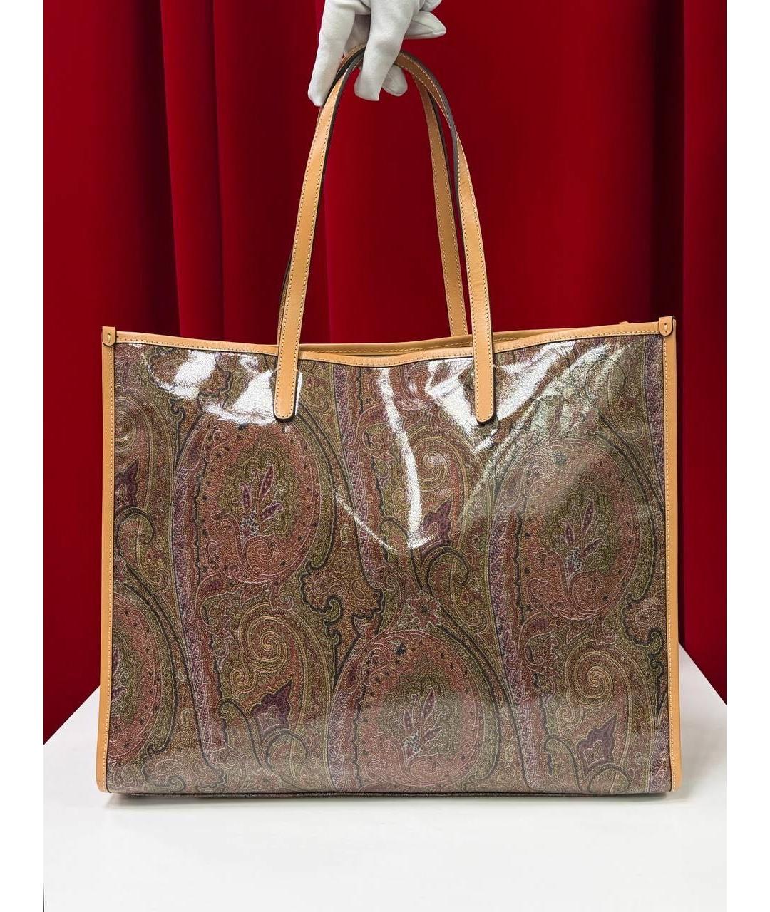 ETRO Коричневая сумка тоут, фото 7