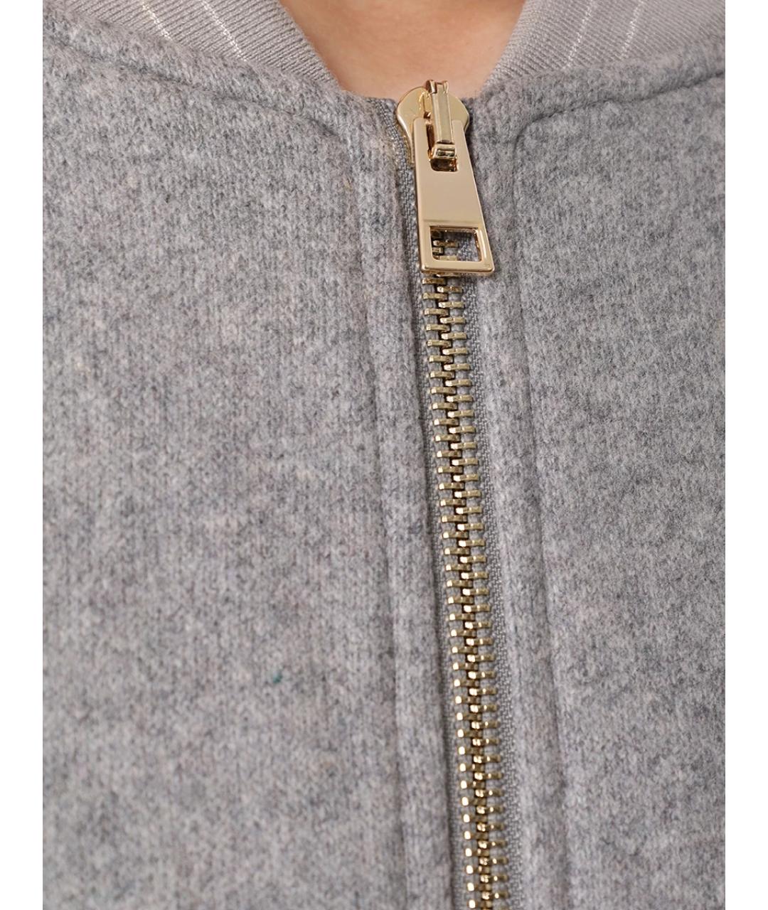 LORENA ANTONIAZZI Серый шерстяной костюм с брюками, фото 6