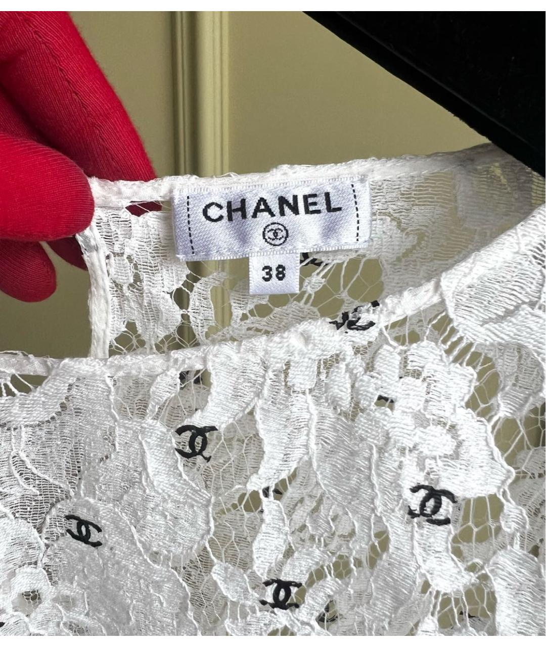CHANEL Кружевная блузы, фото 7