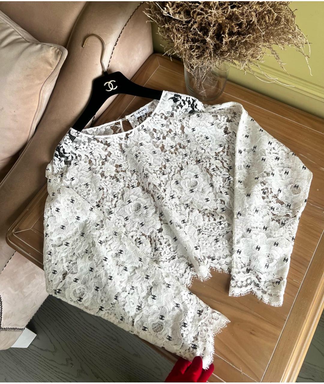 CHANEL Кружевная блузы, фото 4