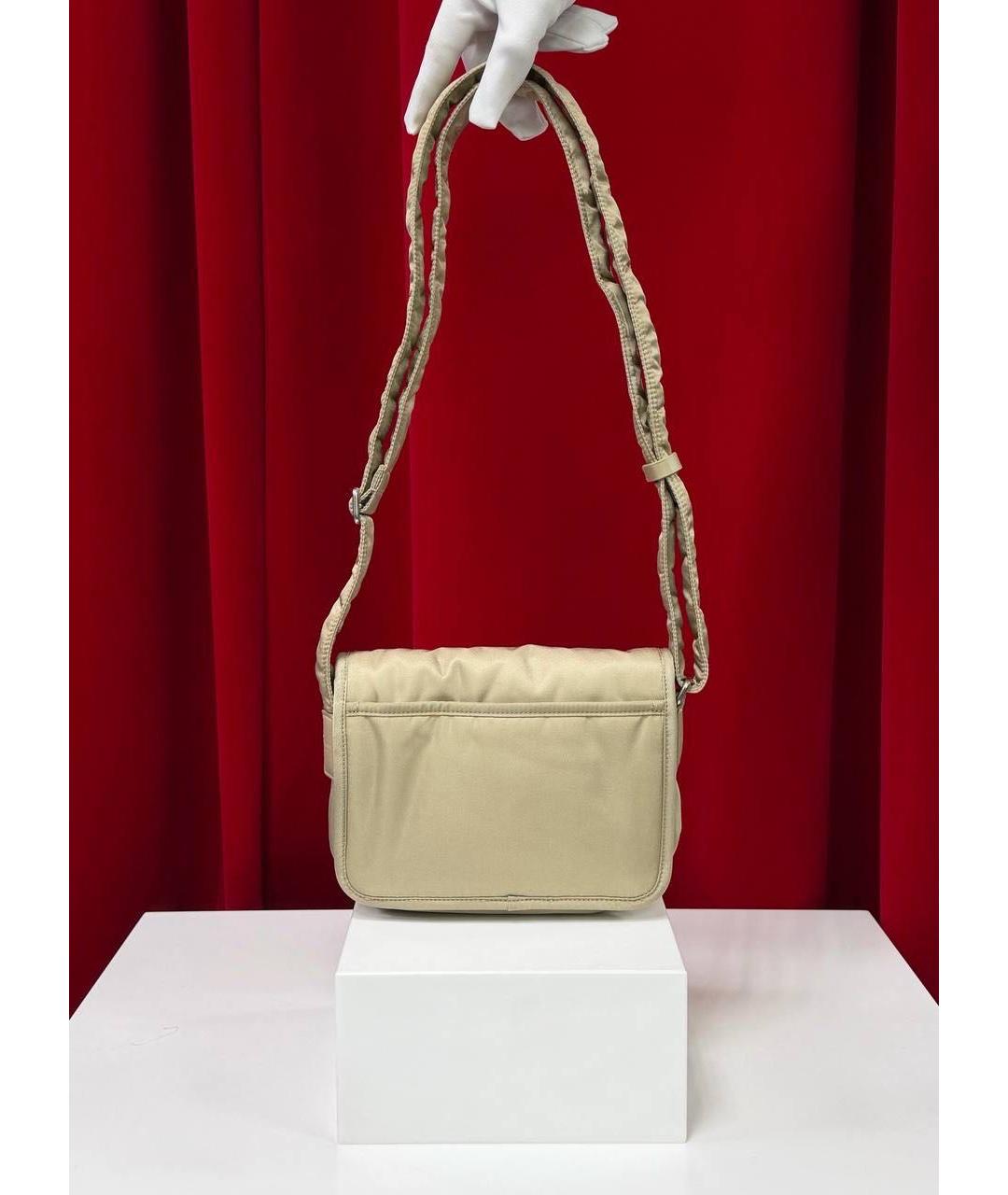 SAINT LAURENT Бежевая сумка через плечо, фото 8