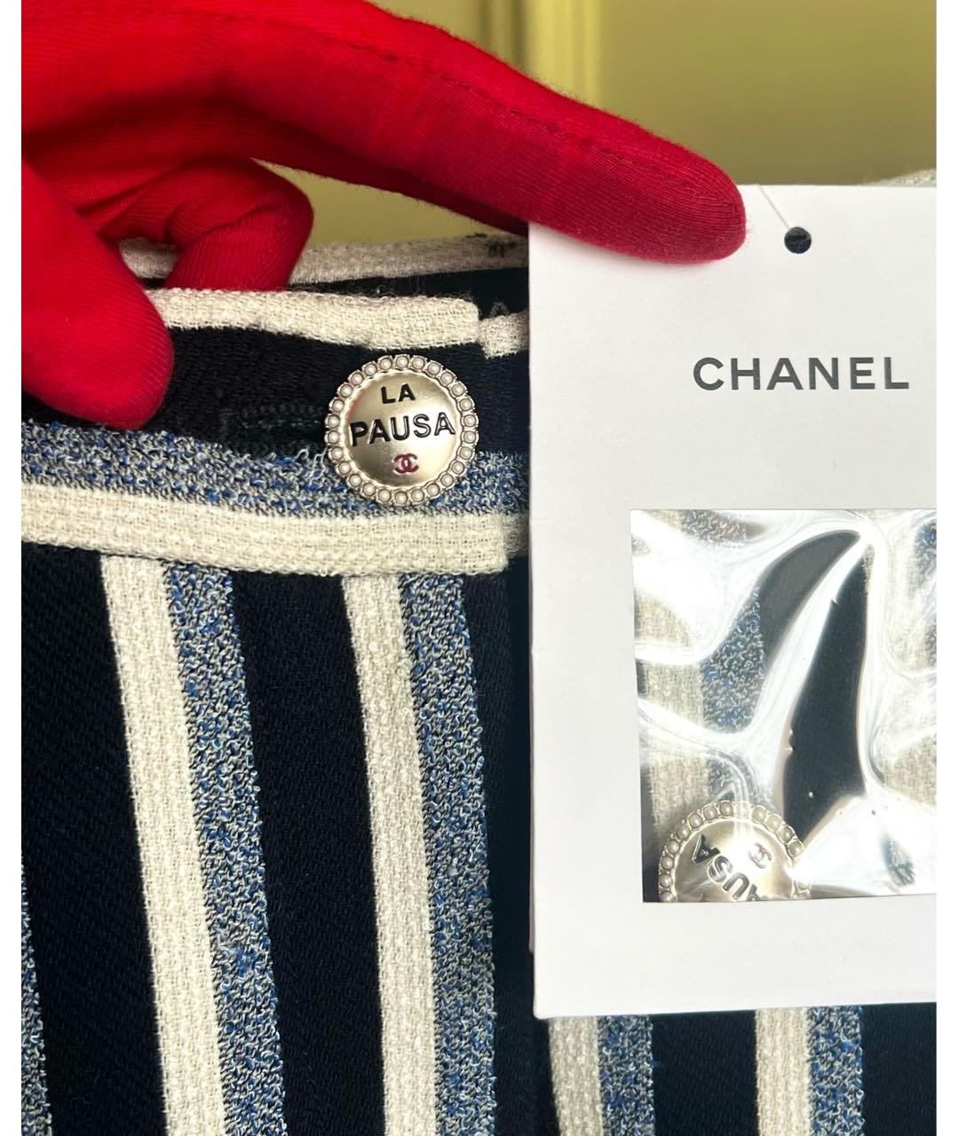 CHANEL Брюки широкие, фото 4
