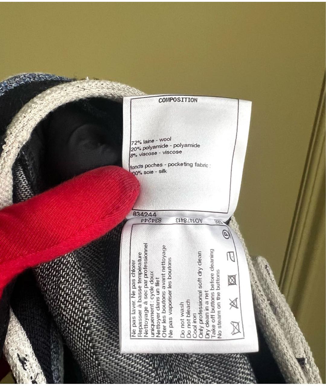 CHANEL Брюки широкие, фото 8