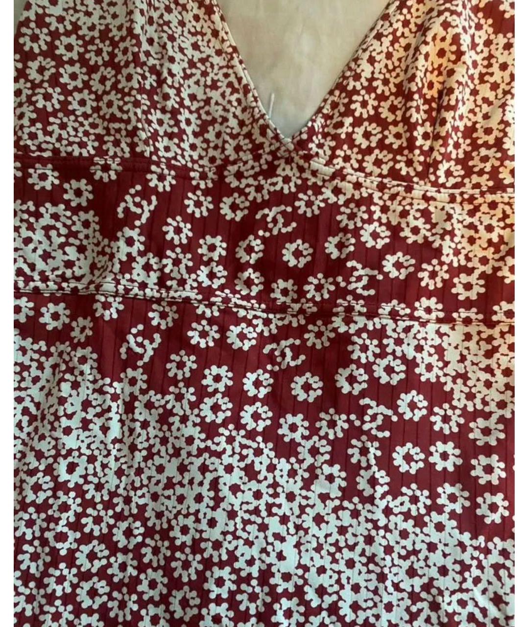 CHANEL Красный полиамидовый сарафан, фото 7