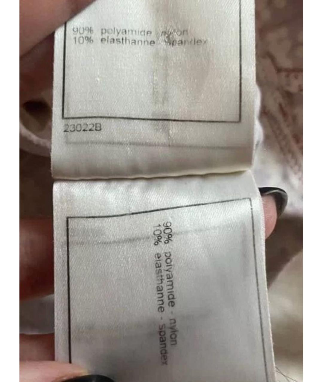 CHANEL Красный полиамидовый сарафан, фото 8