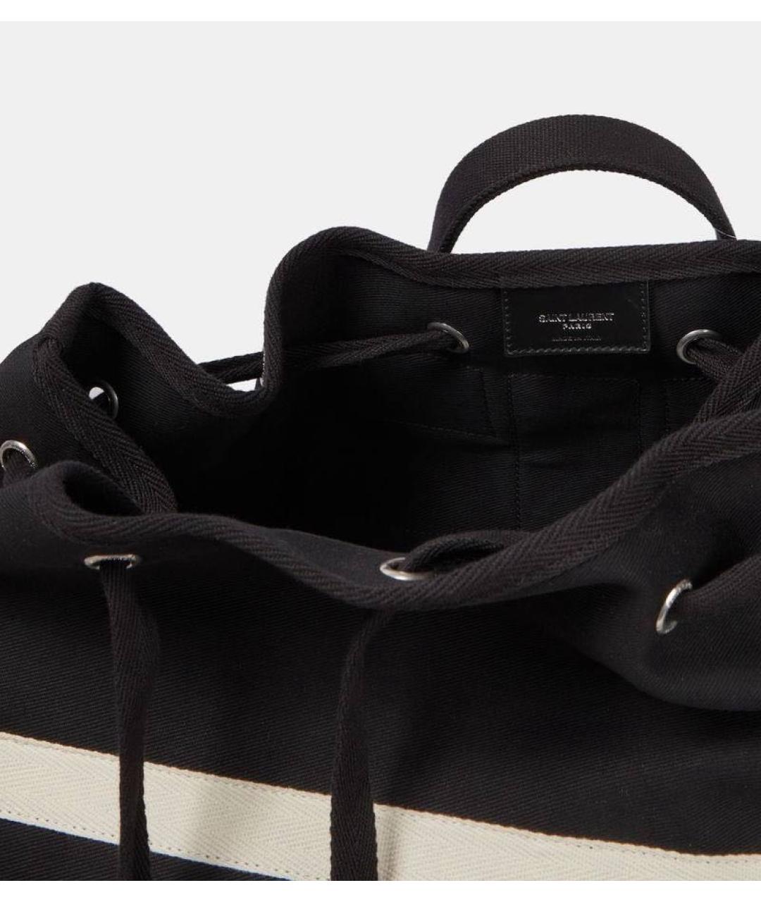 SAINT LAURENT Черный рюкзак, фото 4