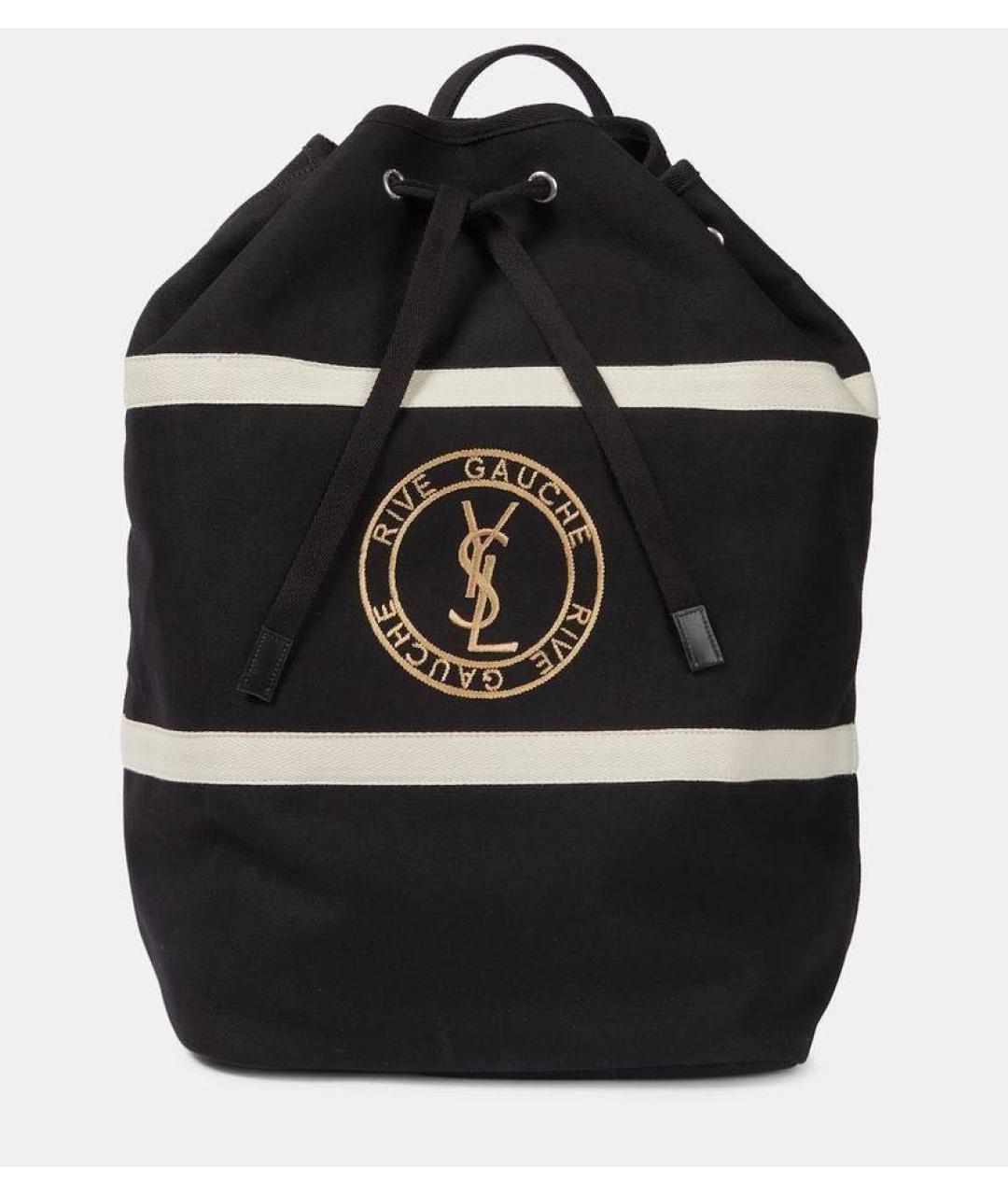 SAINT LAURENT Черный рюкзак, фото 8