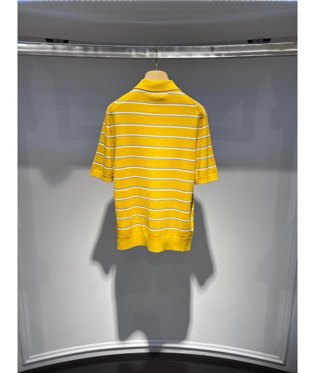 MIU MIU Желтая футболка, фото 3