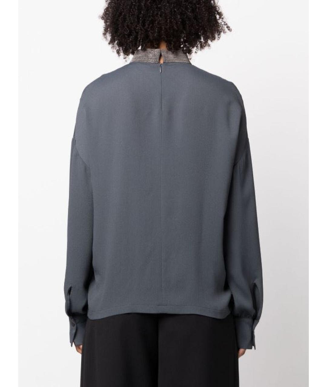 FABIANA FILIPPI Серая блузы, фото 4