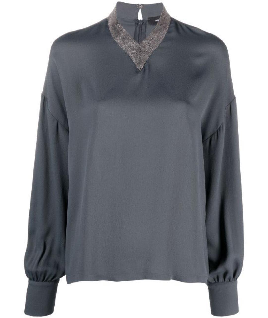 FABIANA FILIPPI Серая блузы, фото 1