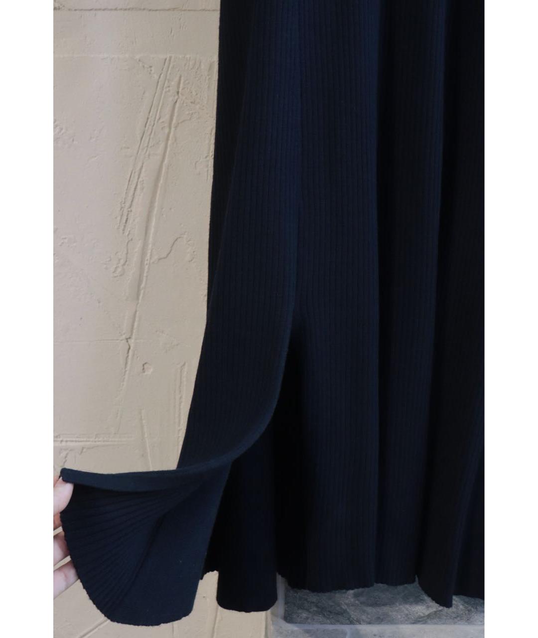 SANDRO Темно-синее полиамидовое повседневное платье, фото 7