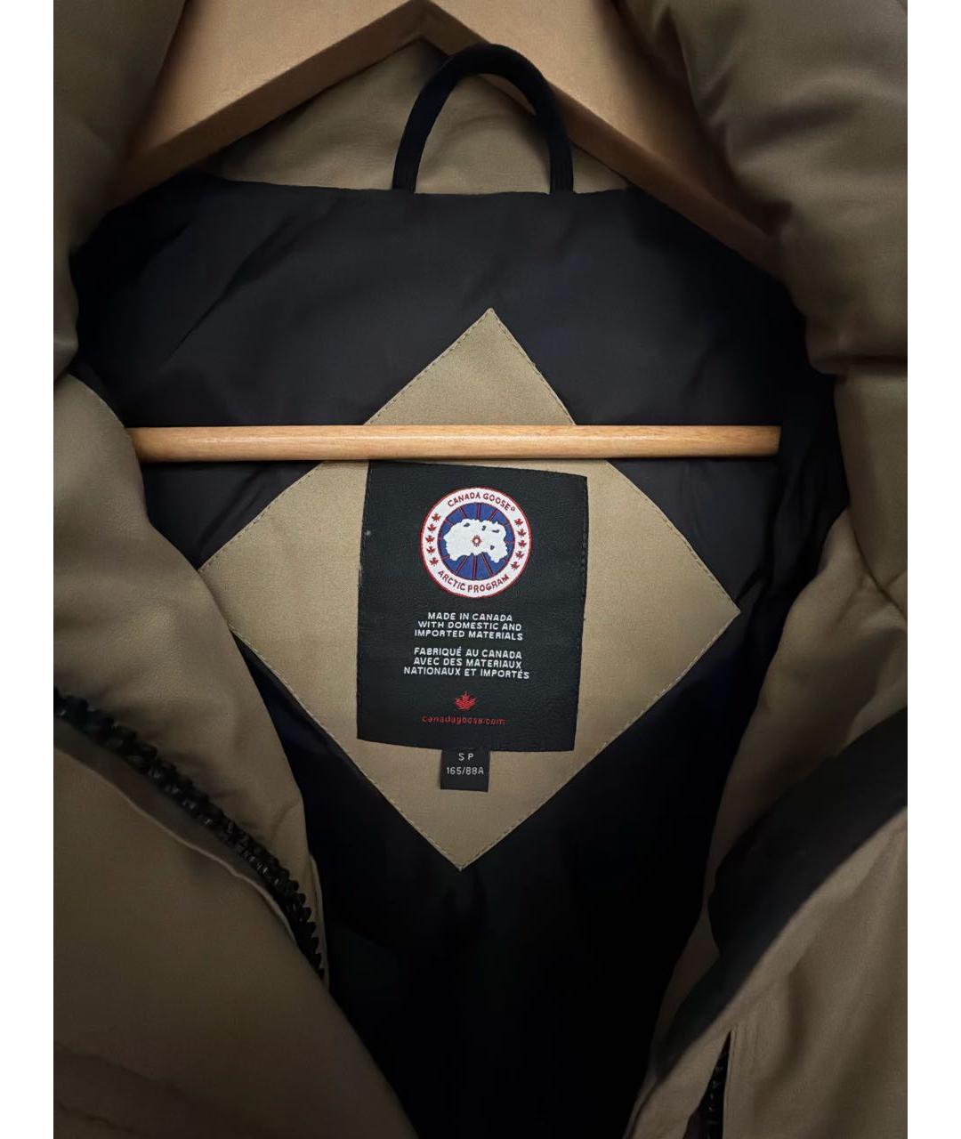 CANADA GOOSE Бежевая парка, фото 3