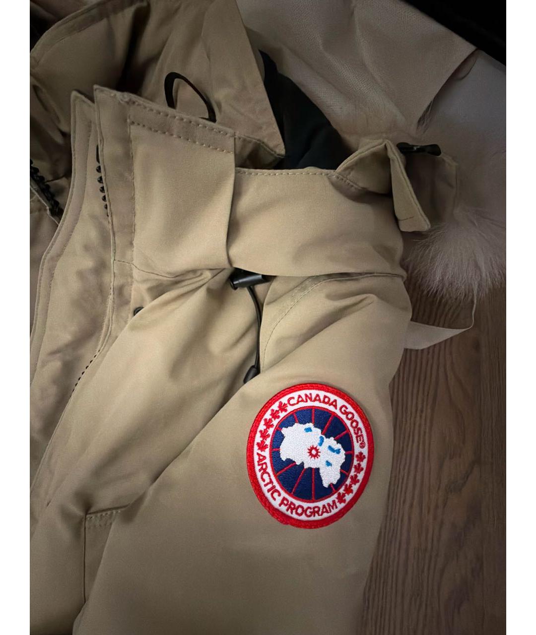 CANADA GOOSE Бежевая парка, фото 6