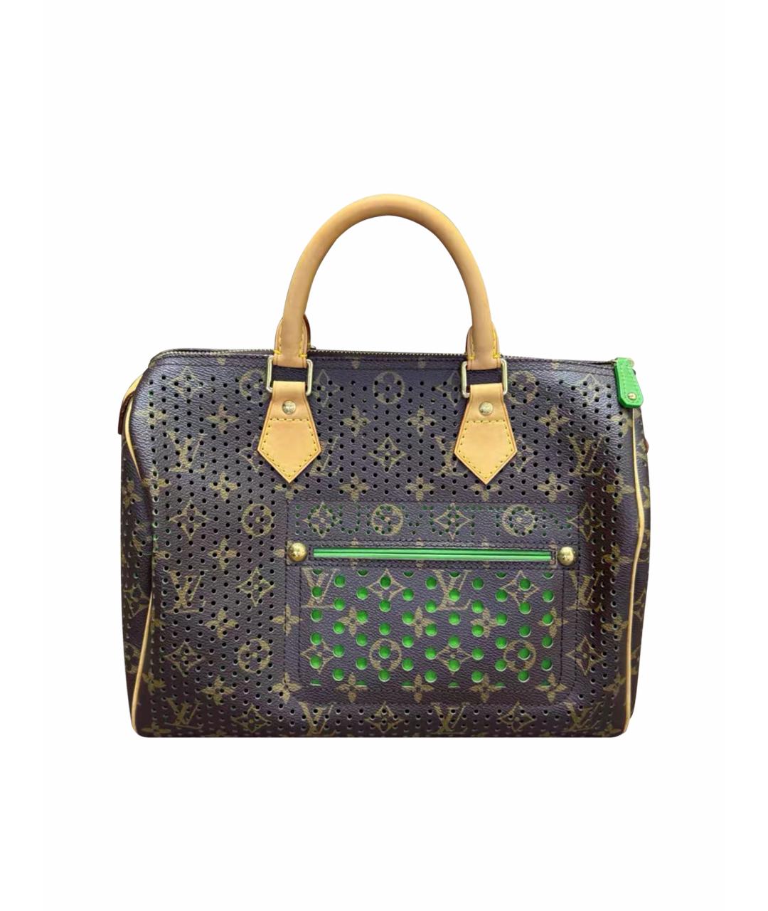 LOUIS VUITTON Кожаная сумка с короткими ручками, фото 1