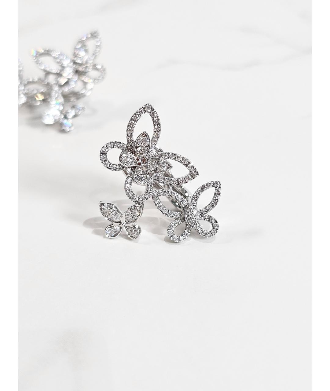 GRAFF Серебряные серьги из белого золота, фото 4