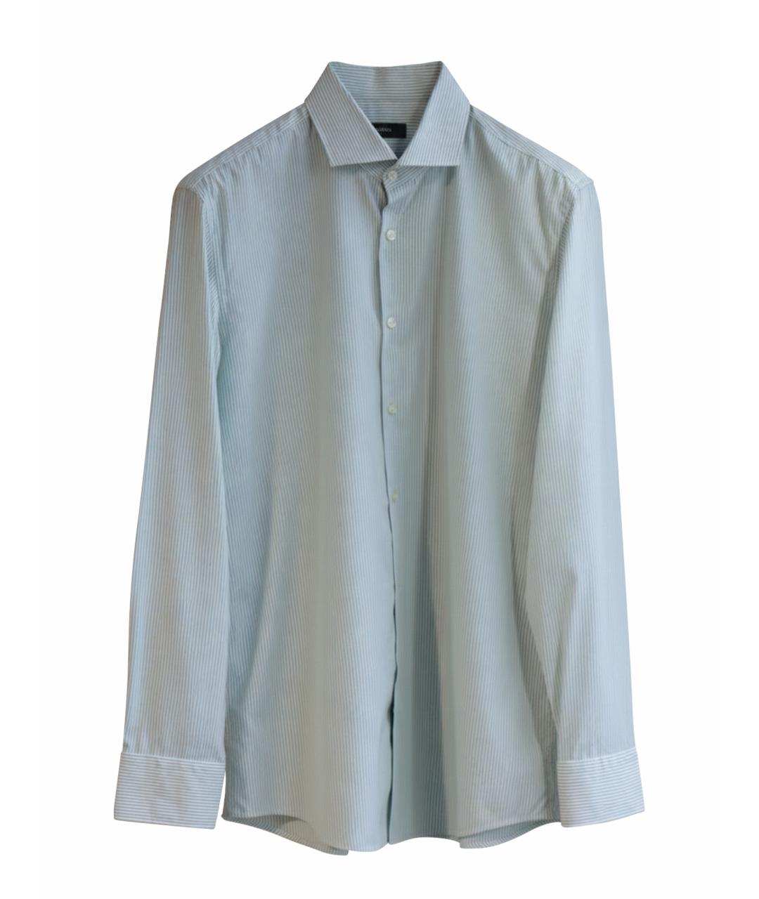 HUGO BOSS Мульти хлопковая классическая рубашка, фото 1