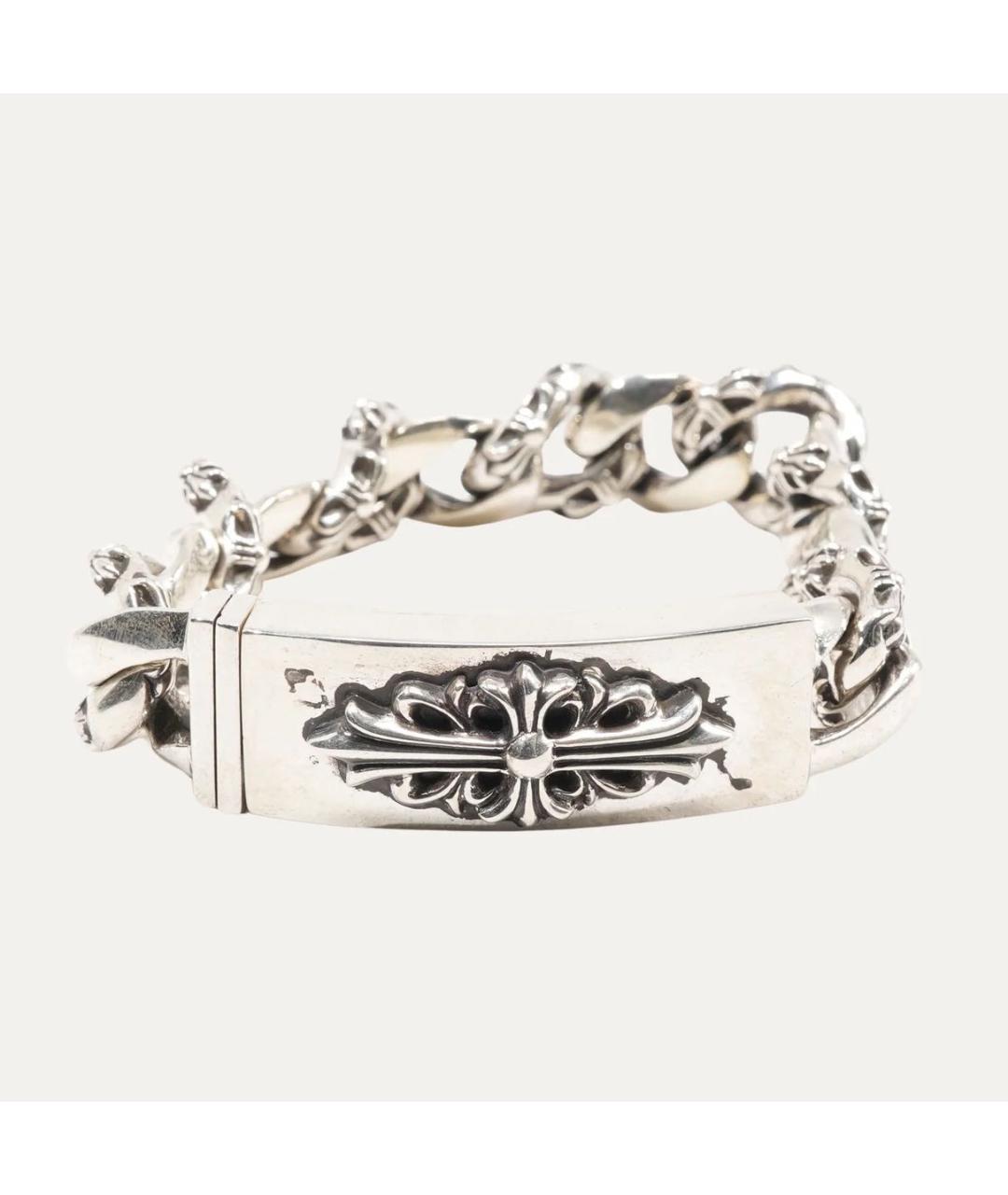 CHROME HEARTS Серебрянный серебряный браслет, фото 7