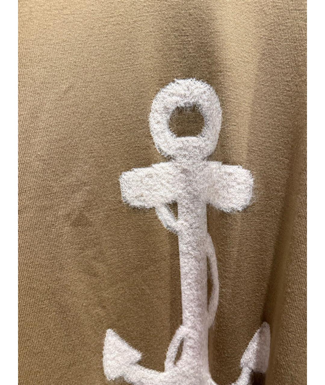 MAX MARA Коричневое шерстяное повседневное платье, фото 2