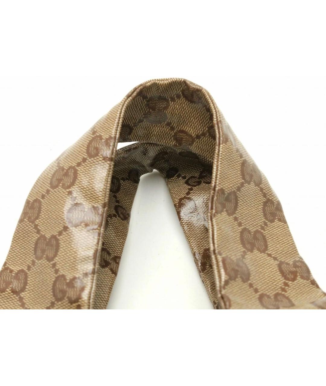 GUCCI Коричневая сумка с короткими ручками, фото 4