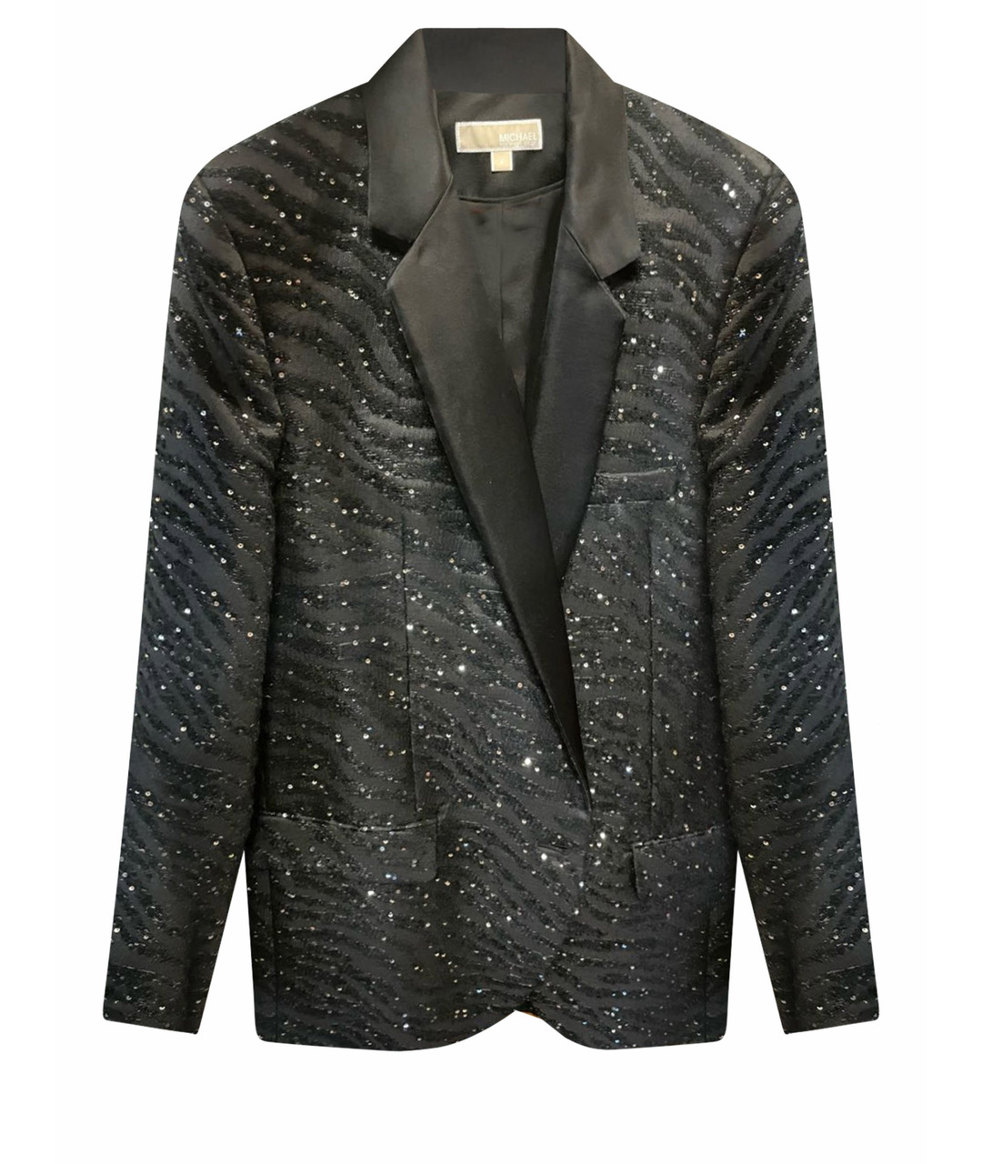 MICHAEL KORS Черный полиэстеровый жакет/пиджак, фото 1