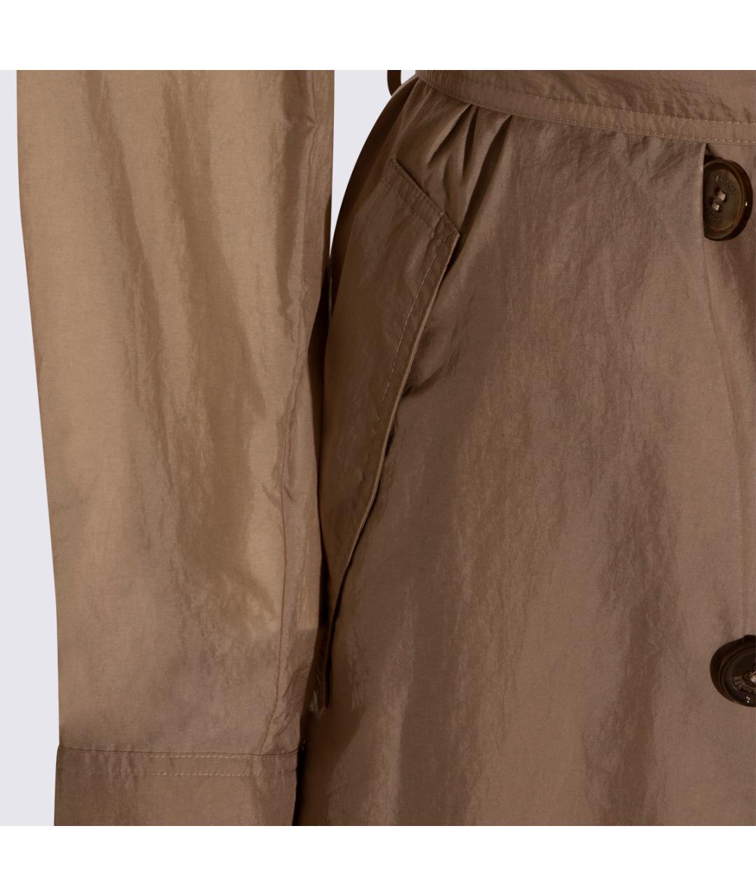 MOORER Бежевый тренч/плащ, фото 3