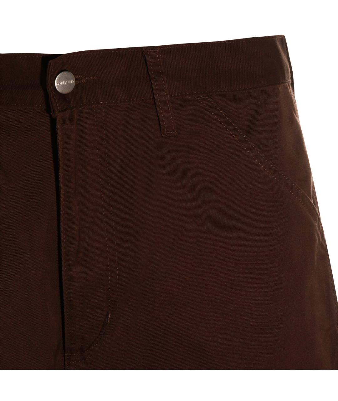 CARHARTT WIP Коричневые повседневные брюки, фото 3