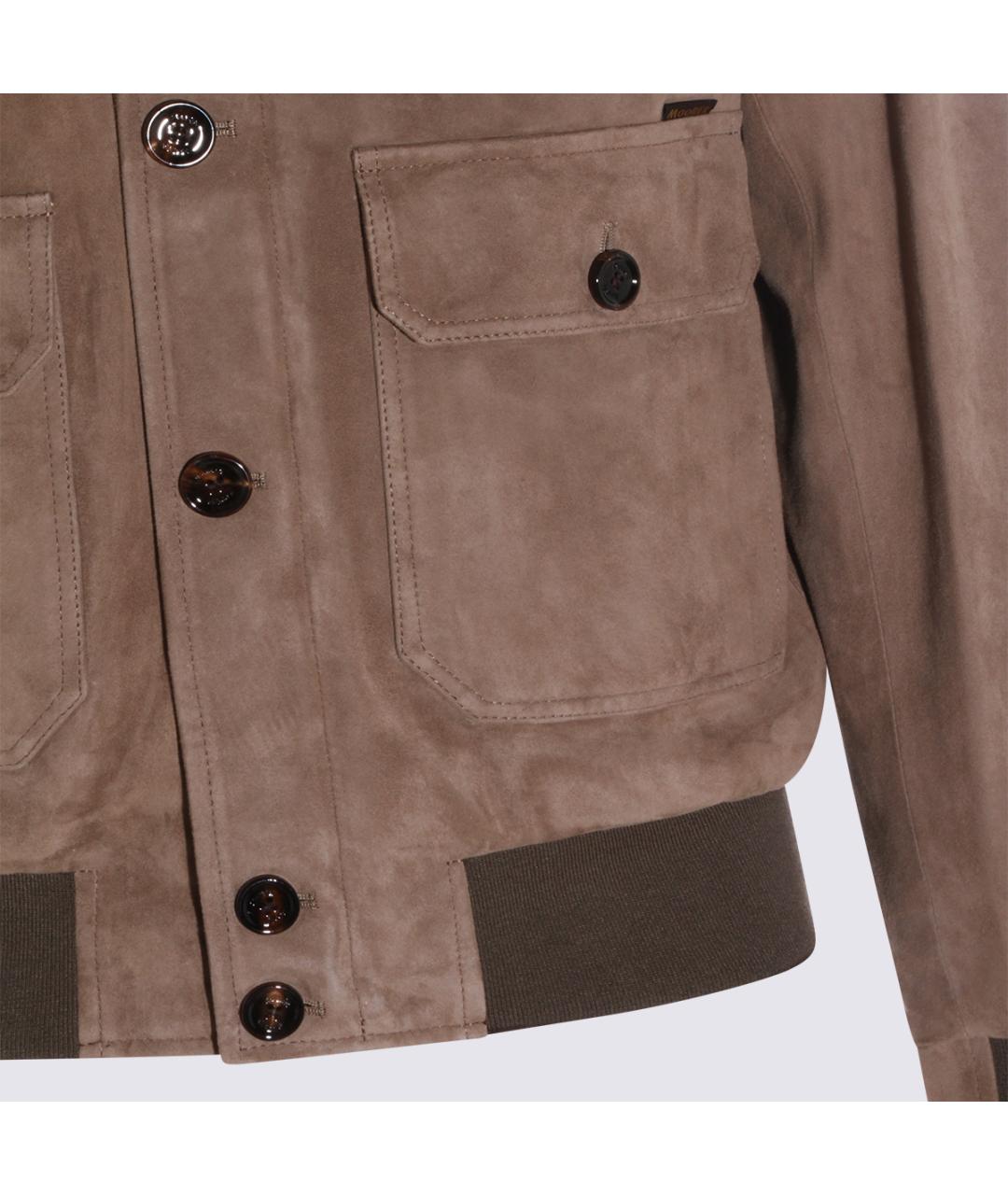 MOORER Коричневая куртка, фото 3