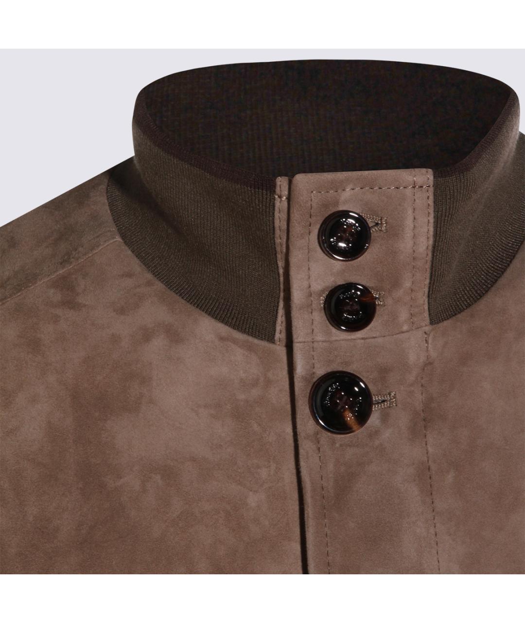 MOORER Коричневая куртка, фото 4