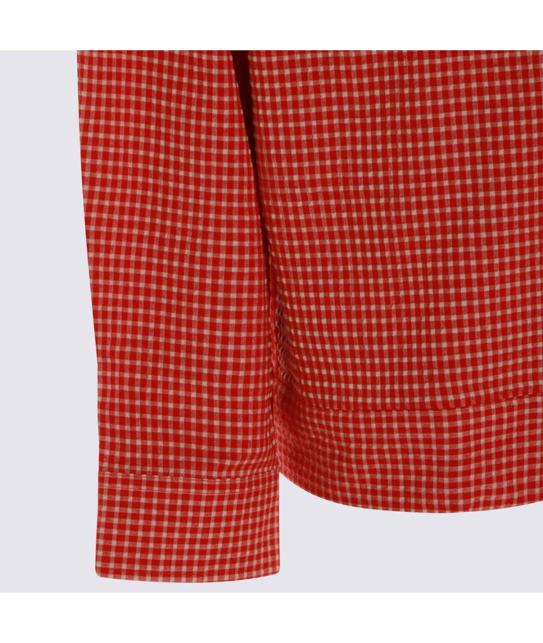 NN.07 Красная кэжуал рубашка, фото 4