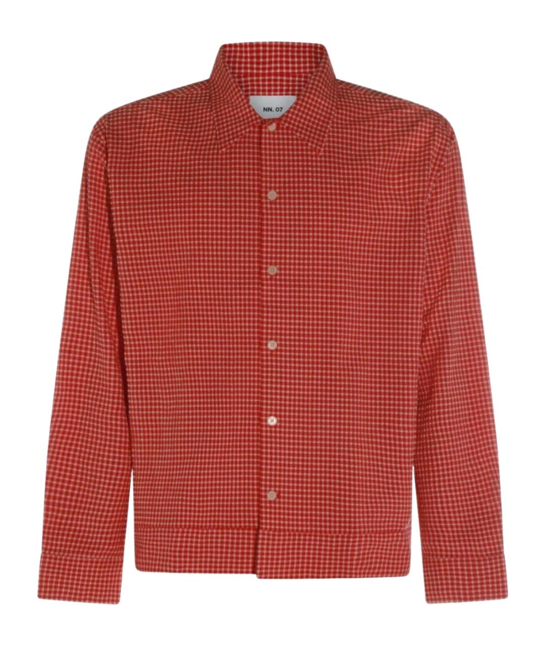 NN.07 Красная кэжуал рубашка, фото 1