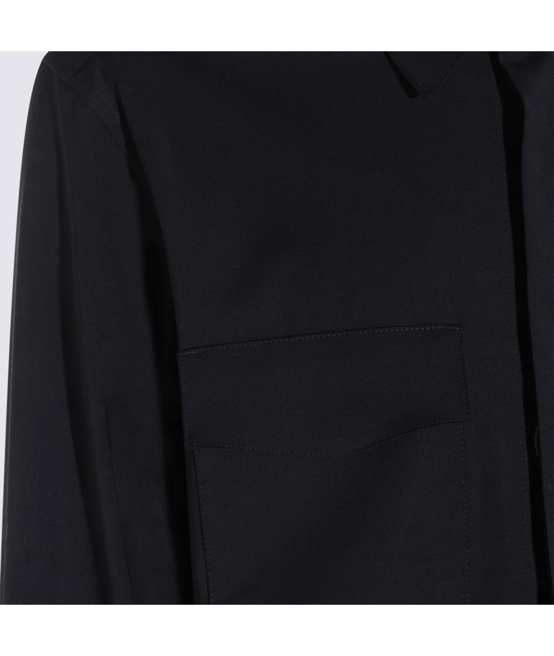 MOORER Темно-синяя полиамидовая куртка, фото 3