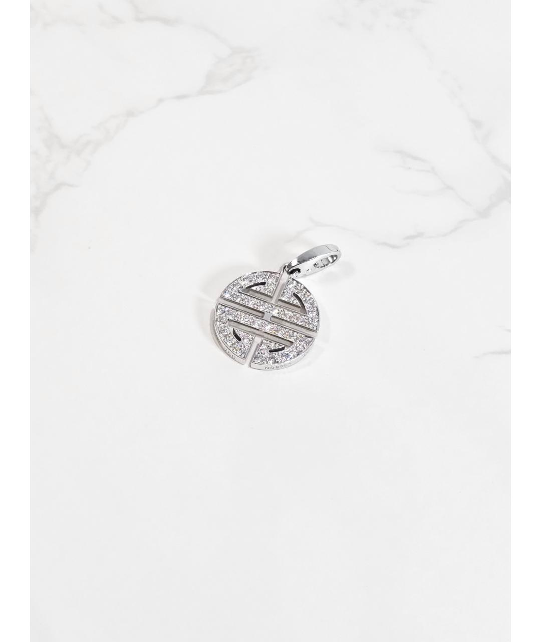 CARTIER Серебрянный кулон из белого золота, фото 3