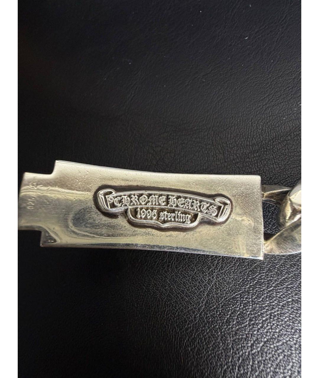 CHROME HEARTS Серебрянный серебряный браслет, фото 4