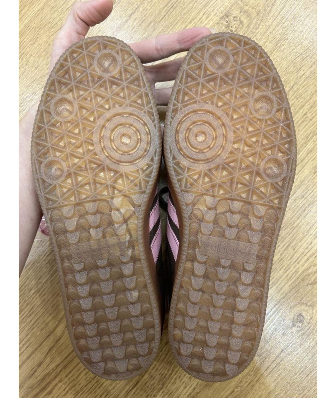 ADIDAS Коричневые кеды, фото 3