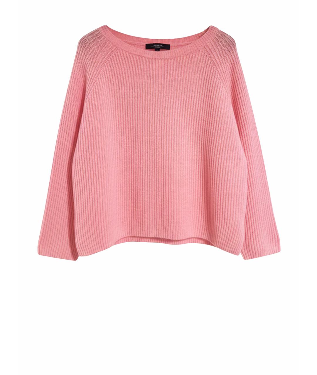 WEEKEND MAX MARA Розовый кашемировый джемпер / свитер, фото 1