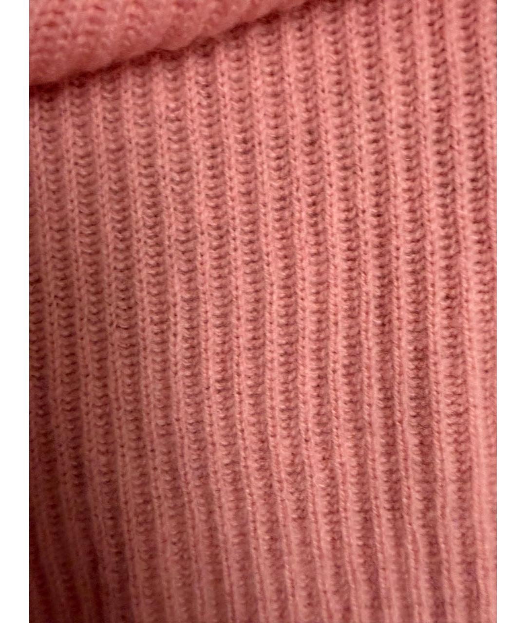 WEEKEND MAX MARA Розовый кашемировый джемпер / свитер, фото 5