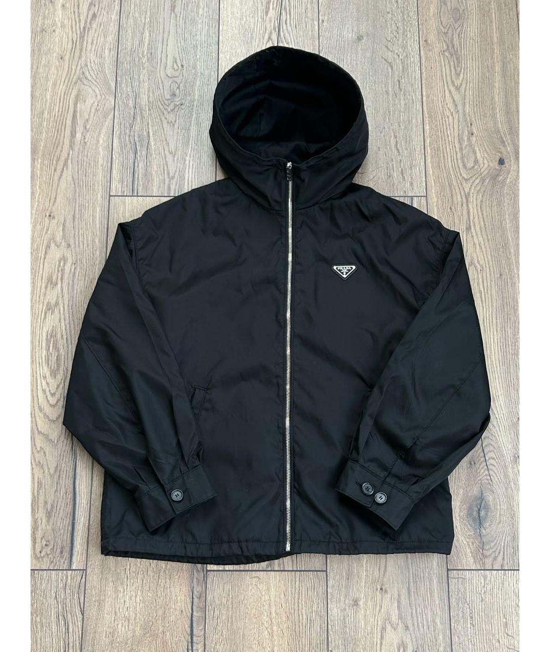 PRADA Черная куртка, фото 7