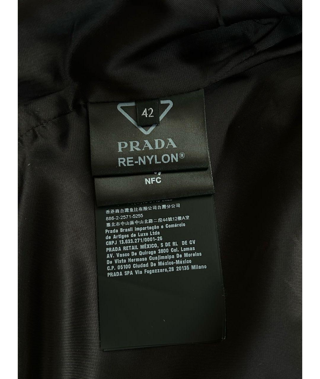 PRADA Черная куртка, фото 5