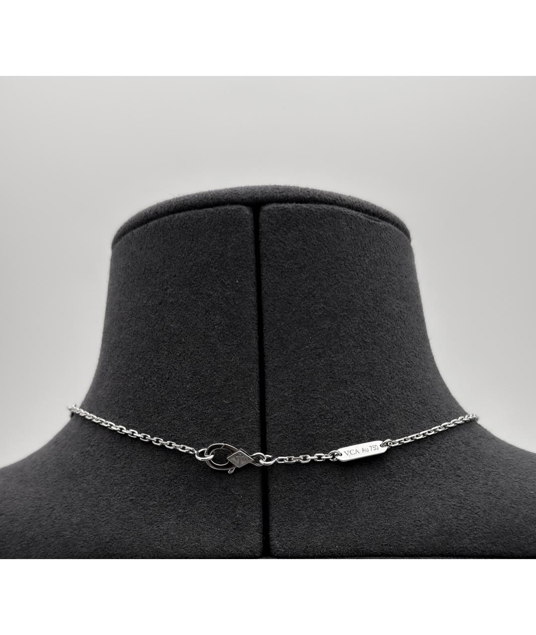 VAN CLEEF & ARPELS Серебряное колье из белого золота, фото 3