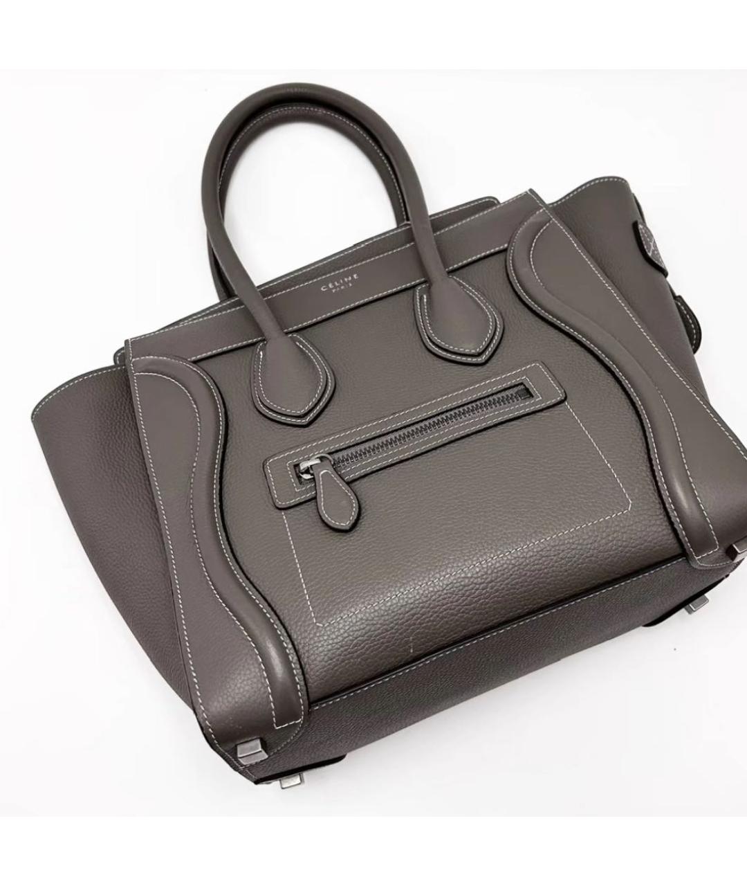 CELINE Сумка с короткими ручками, фото 4